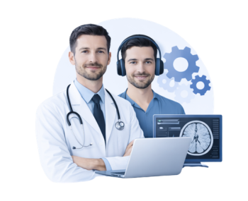 Zespół specjalistów radiologii i technologii